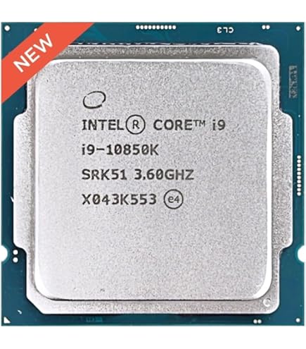 Amazon.com: Intel Core i9-10850K Processor, 20MB Cache, 3.6